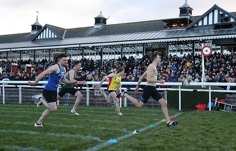 Greg Kelly winning the 148th New Year Sprint in 2017